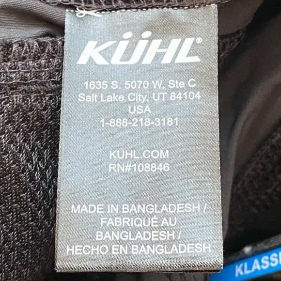 KUHL Renegade Pant 30x36 Klassik Fit Softshell Quick Dry Stretch Koal Gray NWT - Picture 11 of 12